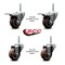 Service Caster 3 Inch High Temp Glass Filled Nylon 58 Inch Stem Caster Set 2 Total Lock Brakes SCC-TSTTL20S314-GFNSHT-58212-2-S-2 - alternate 5